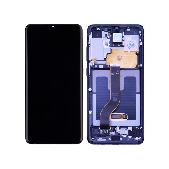 Touch+Display+Frame Samsung Galaxy S20 Plus G985F/G986 Service Pack Black
